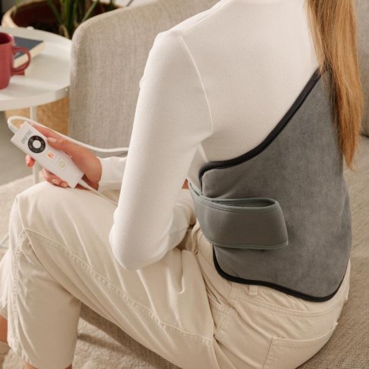 Elektrische Wärmematte Imetec 16963 110 W 5 Temperaturstufen Grau