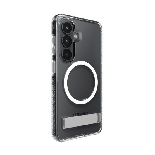 Funda para móvil Zagg Crystal Palace Snap Cover Grapheno Transparente con soporte para Galaxy S26