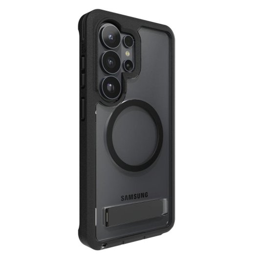 Funda para móvil Zagg Rainier Snap KS Cover Grapheno Noir avec support pour Galaxy S26