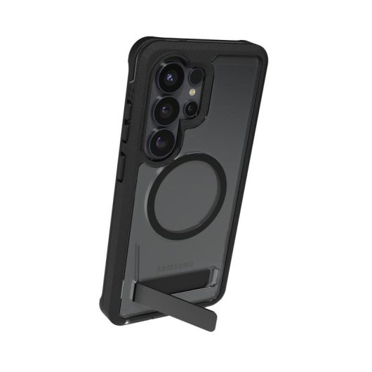 Funda para móvil Zagg Rainier Snap KS Cover Grapheno Noir avec support pour Galaxy S26