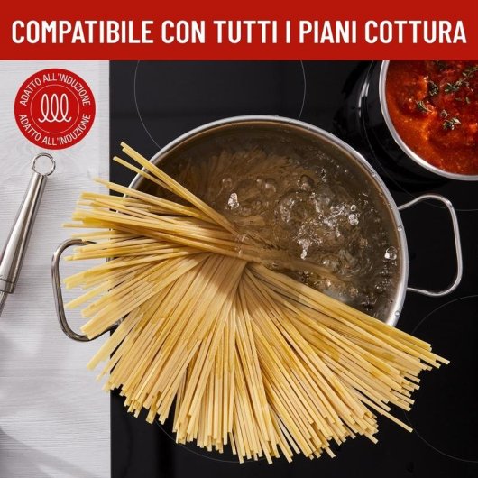 Olla Lagostina Sfiziosa 5 l Aluminio Acero Inoxidable Inducción