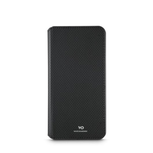 Funda para móvil White Diamonds Slim Folio Plastique Noir avec poche pour Samsung Galaxy S26