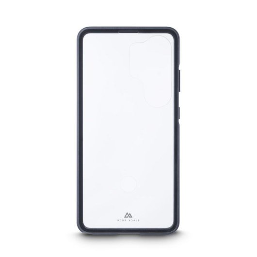 Funda pour mobile Black Rock 360° Glass Cover aluminium noir transparent pour Galaxy S26 Ultra