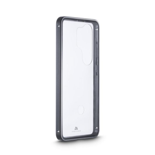 Funda pour mobile Black Rock 360° Glass Cover aluminium noir transparent pour Galaxy S26 Ultra
