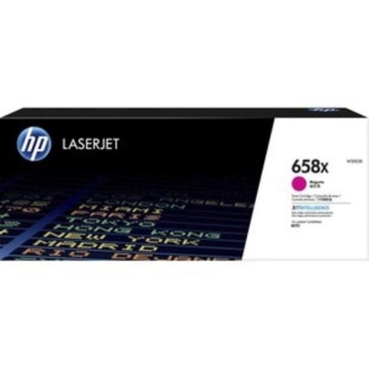 Cartucho tóner Láser Magenta HP 658X alta capacidad 28000 páginas