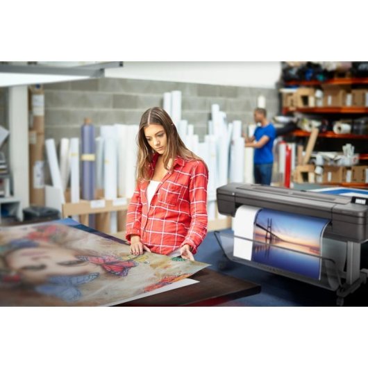 Impresora Inyección de tinta Ethernet HP Designjet Z9+ PostScript 24" con recortadora integrada