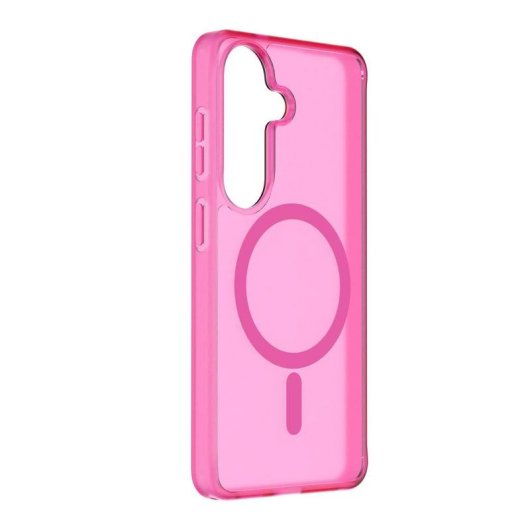 Funda para móvil Cellularline FROSTY MAG Backcover Goma Transparente Magnética para Samsung Galaxy S26
