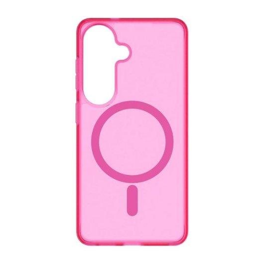 Funda para móvil Cellularline FROSTY MAG Backcover Goma Transparente Magnética para Samsung Galaxy S26