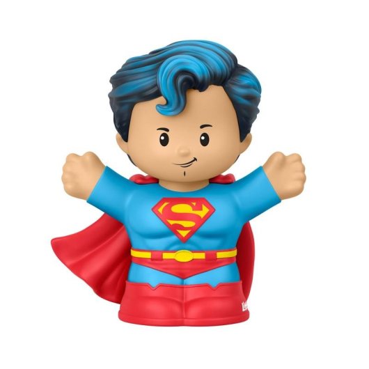 Sammelfigur Fisher-Price Little People Superman Through the Ages Multifarben