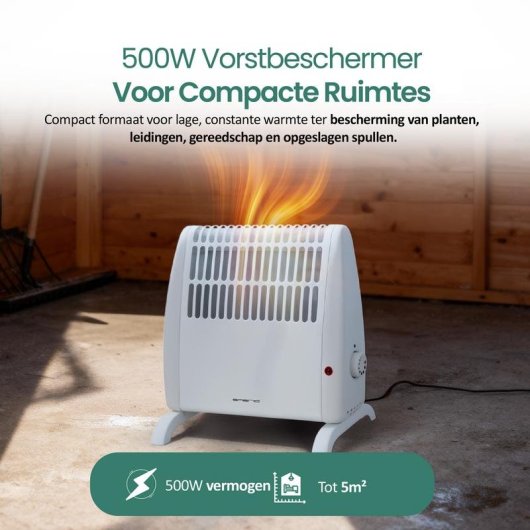 Convector Emerio FG-117320 500W Protector Antihielo Blanco