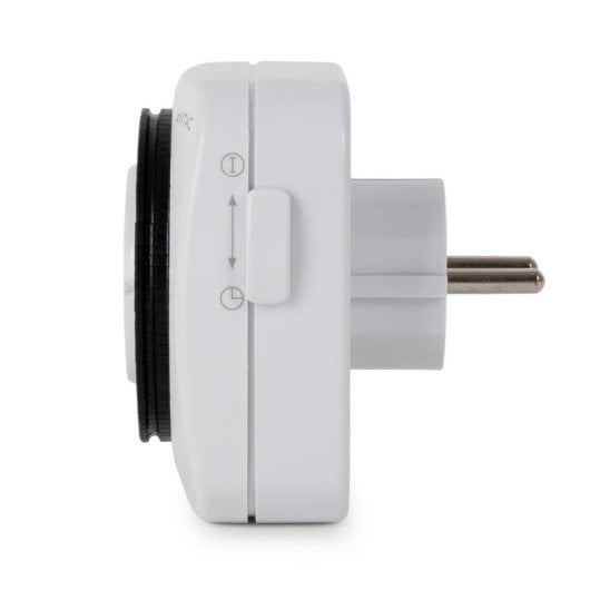 Reloj Temporizador Entac EMTM24-1E 230V 16A 3680W Negro y Blanco