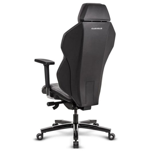 Silla Gaming Quersus ICOS 1.1 Gris Hierro Tejido Ignífugo Reclinable 140°