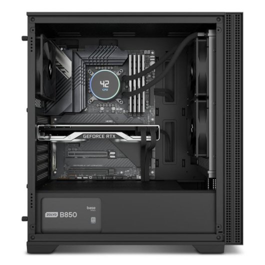 Carcasa Zolyd Noct Torre ATX Negro Ventilación Reforzada