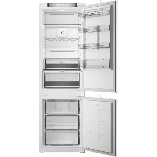 Réfrigérateur Combi Whirlpool WHK2 5293 B5E No Frost 177,5cm 270L D Blanc