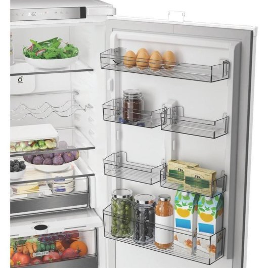 Réfrigérateur Combi Whirlpool WHK2 5293 B5E No Frost 177,5cm 270L D Blanc