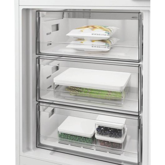 Réfrigérateur Combi Whirlpool WHK2 5293 B5E No Frost 177,5cm 270L D Blanc