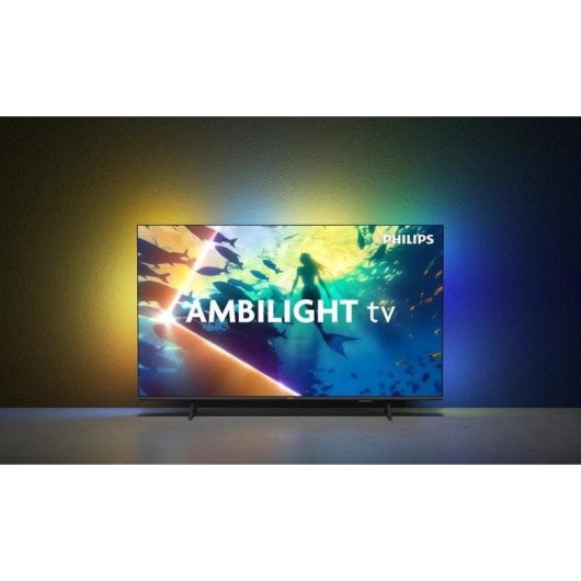 TV Philips LED 55PUS8000 55" 4K UltraHD 60Hz Smart TV Titan OS HDR10 Ambilight
