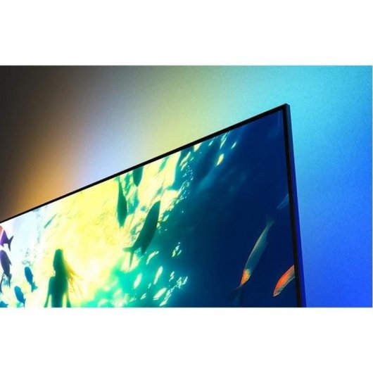 TV Philips LED 55PUS8000 55" 4K UltraHD 60Hz Smart TV Titan OS HDR10 Ambilight