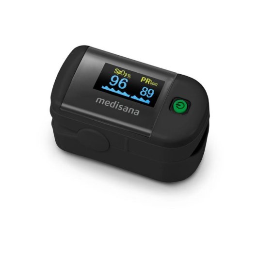Oxímetro de pulso Medisana PM 100 OLED Preto