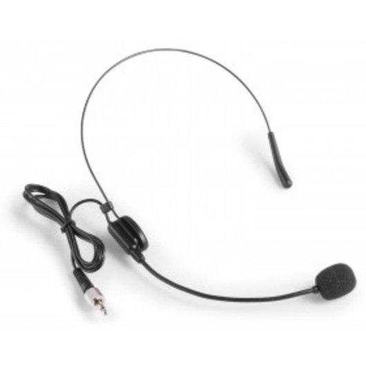 Micrófono Vonyx WM82C XLR inalámbrico con receptor de cuerpo y transmisor portátil