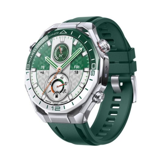 Huawei WATCH Ultimate 2 LDU Bluetooth GPS 48mm AMOLED Blanco/Verde M Resistencia Agua IP68+150m