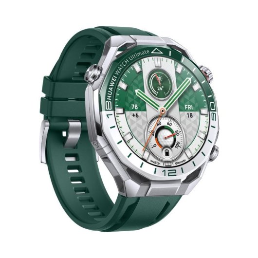 Huawei WATCH Ultimate 2 LDU Bluetooth GPS 48mm AMOLED Blanco/Verde M Resistencia Agua IP68+150m