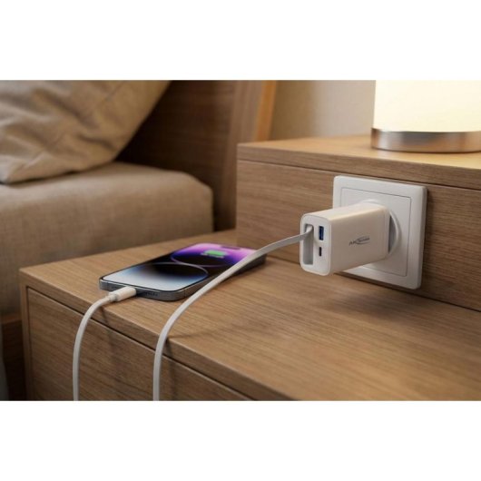 Ladegerät USB Ansmann 1001-0186 30W Power Delivery 3.0 Quick Charge Weiß