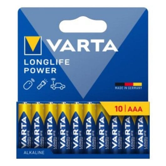 Varta AAA Alkaline Batterie 1.5V 10 Stück