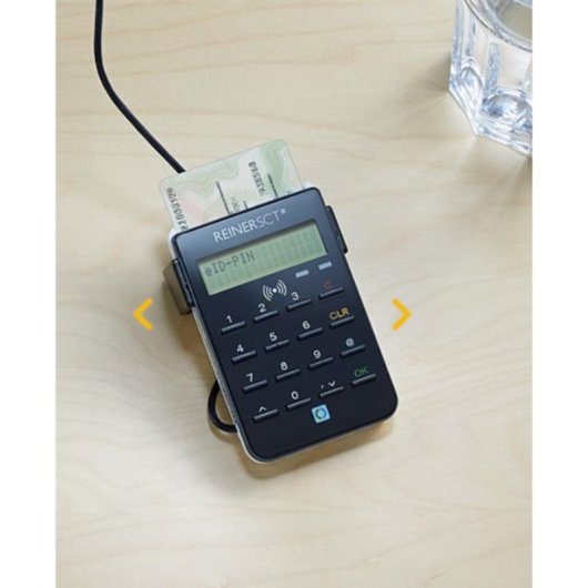 Lector RFID Reiner SCT cyberJack USB Negro con Pantalla LCD