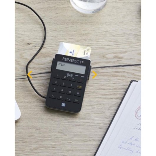 Lector RFID Reiner SCT cyberJack USB Negro con Pantalla LCD
