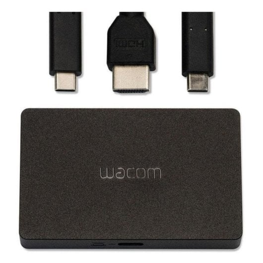 Station d'alimentation Wacom ACK45719Z pour One 14 et Movink 13, Noir