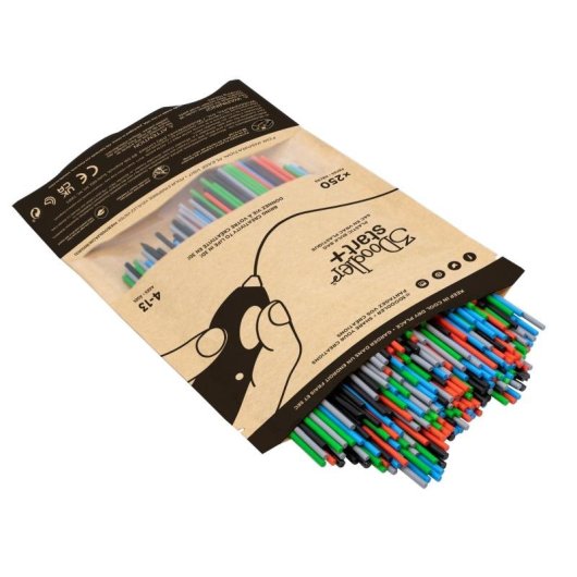Filamento Plástico Compostable 3Doodler Primary Pow 2,5 mm 250 piezas