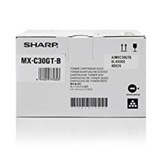 Cartucho de Tóner Sharp MXC30GTB Negro Original 6000 páginas