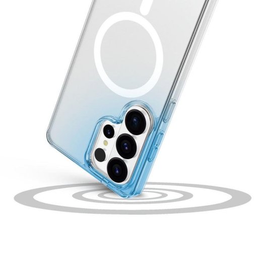 Funda para móvil Cellularline Clear Mag Transparente Rígida con Borde de Goma para Galaxy S26 Ultra