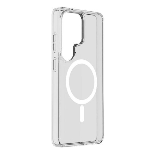 Funda para móvil Cellularline Clear Mag Transparente Rígida con Borde de Goma para Galaxy S26 Ultra