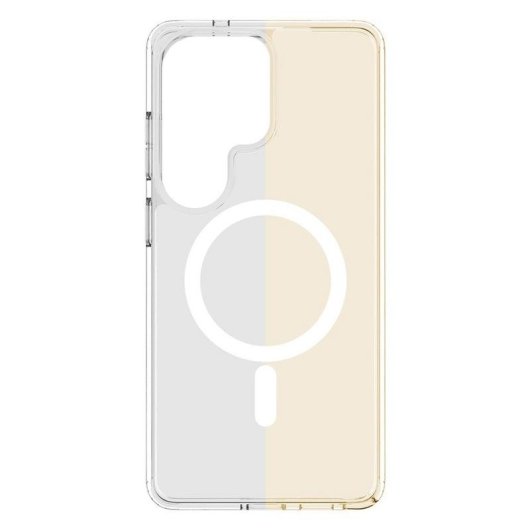 Funda para móvil Cellularline Clear Mag Transparente Rígida con Borde de Goma para Galaxy S26 Ultra
