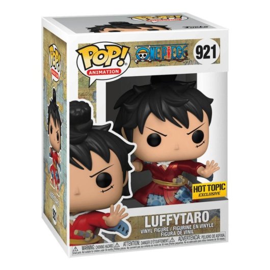 Figurine Funko Pop! Luffy en Kimono Métallisé One Piece