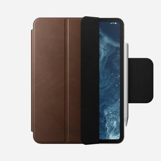 Capa Nomad Leather Folio para iPad Pro 11" - Castanho