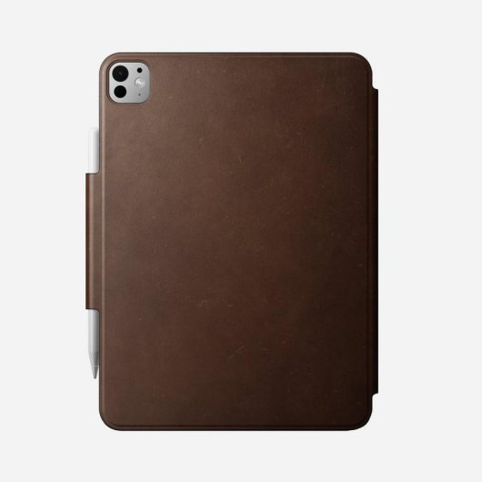 Capa Nomad Leather Folio para iPad Pro 11" - Castanho