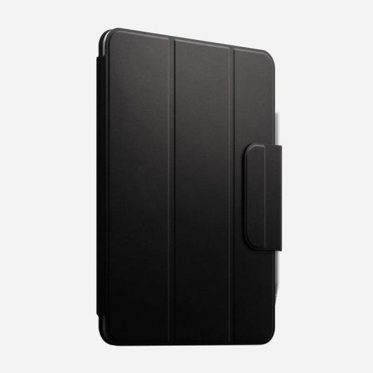 Capa Nomad Leather Folio para iPad Pro 11" (M4/M5) - Preto