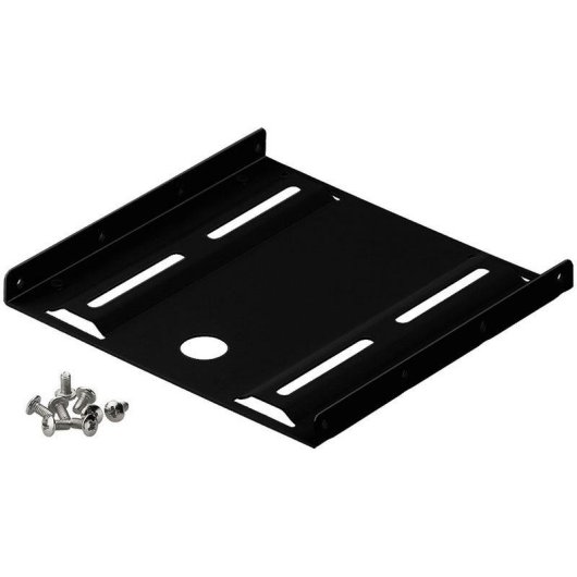 Soporte para disco duro 2.5" a 3.5" Goobay Universal Negro