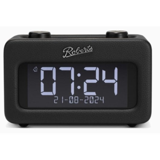Reloj Despertador Roberts Radio Revival Rest Negro DAB+ FM Bluetooth