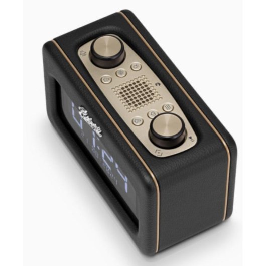 Reloj Despertador Roberts Radio Revival Rest Negro DAB+ FM Bluetooth