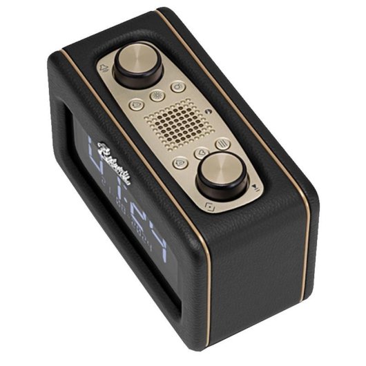 Reloj Despertador Roberts Radio Revival Rest Negro DAB+ FM Bluetooth