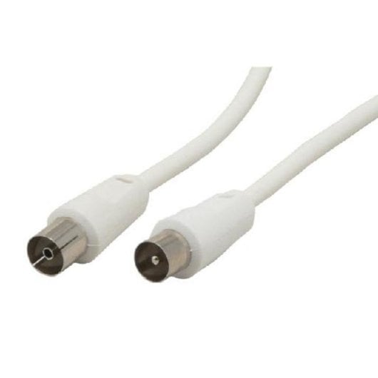 Câble coaxial Genérique 10 m macho/femelle blanc