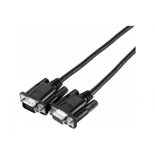 Cavo estensione VGA 3 m Genérico Nero