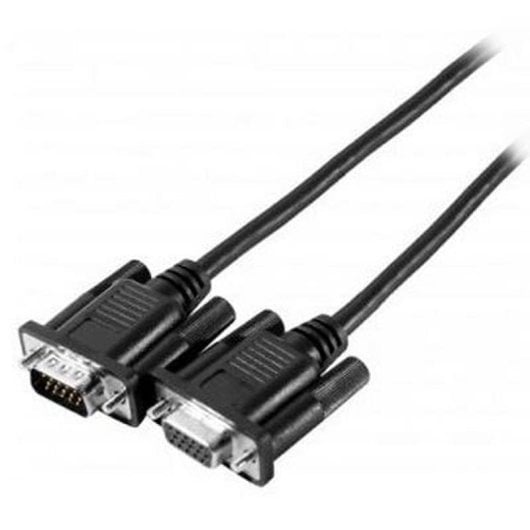 Cavo estensione VGA 3 m Genérico Nero