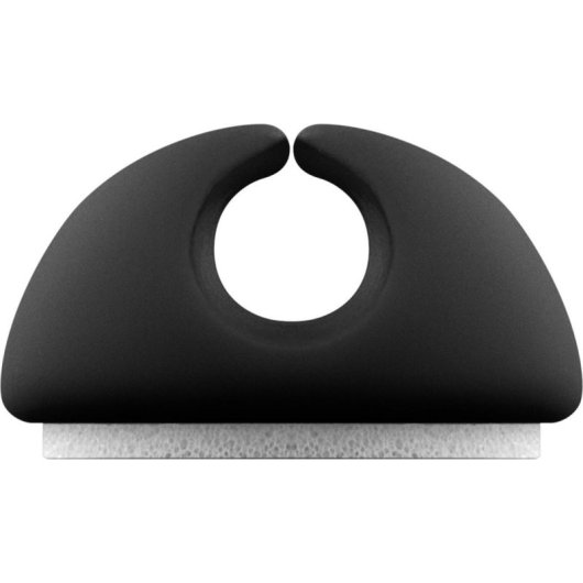 Soporte para cables Goobay 95040 Universal Negro Autoadhesivo