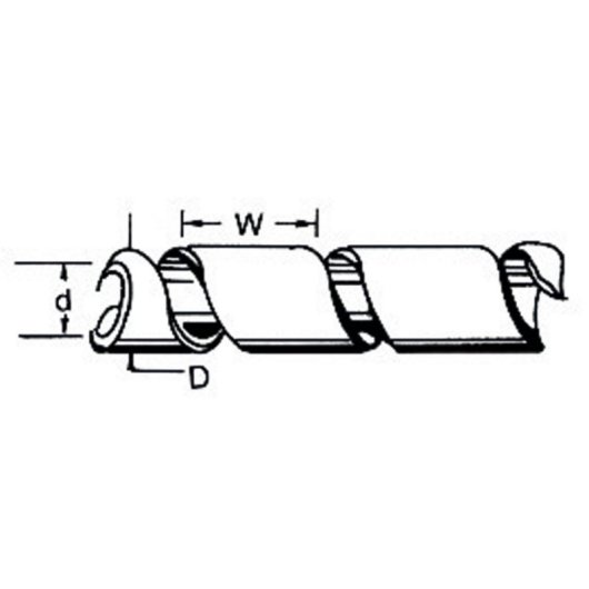 Kabelordner Genérica SWB KS-19BLACK 10 m