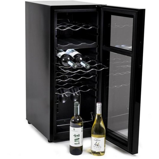 Cantina per Vino Melchioni Vermentino 18 C Dual 18 bottiglie Nero